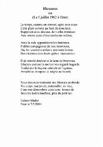 2014 07 05 NICE - LA BLESSURE OU LE 5 JUILLET 1962